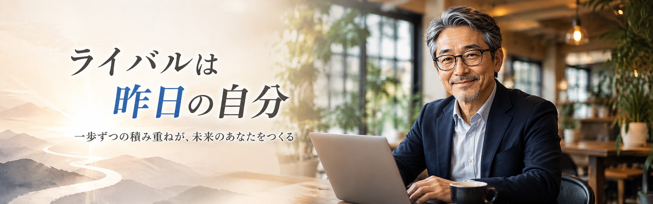 ライバルは昨日の自分