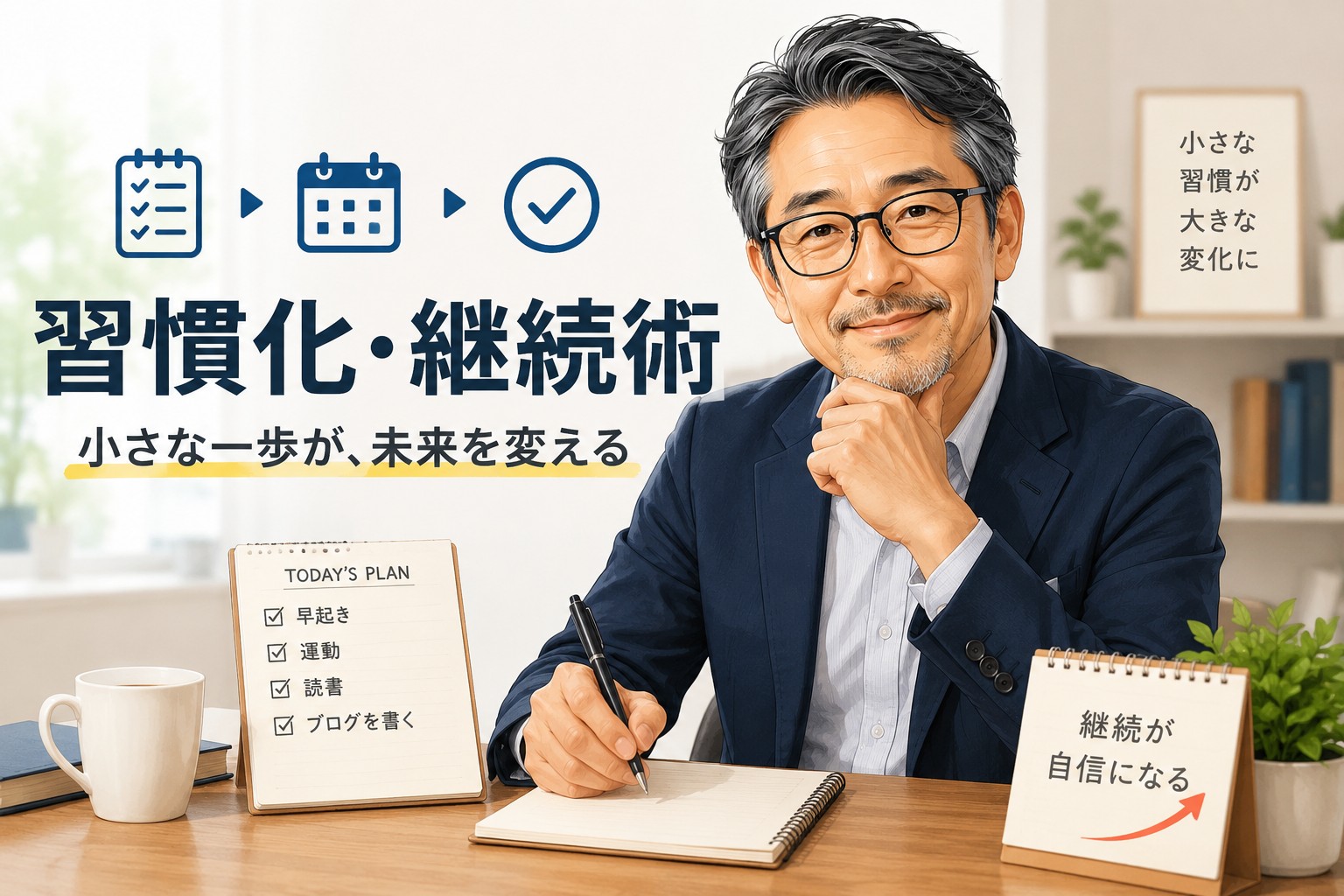 習慣化・継続術