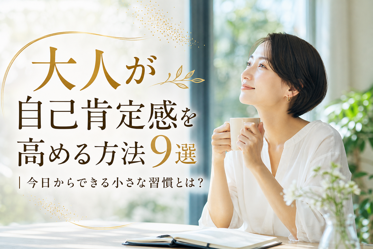 大人が自己肯定感を高める方法9選｜今日からできる小さな習慣とは？